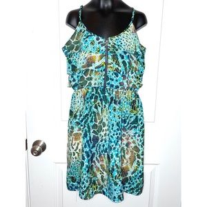 Animal print dress